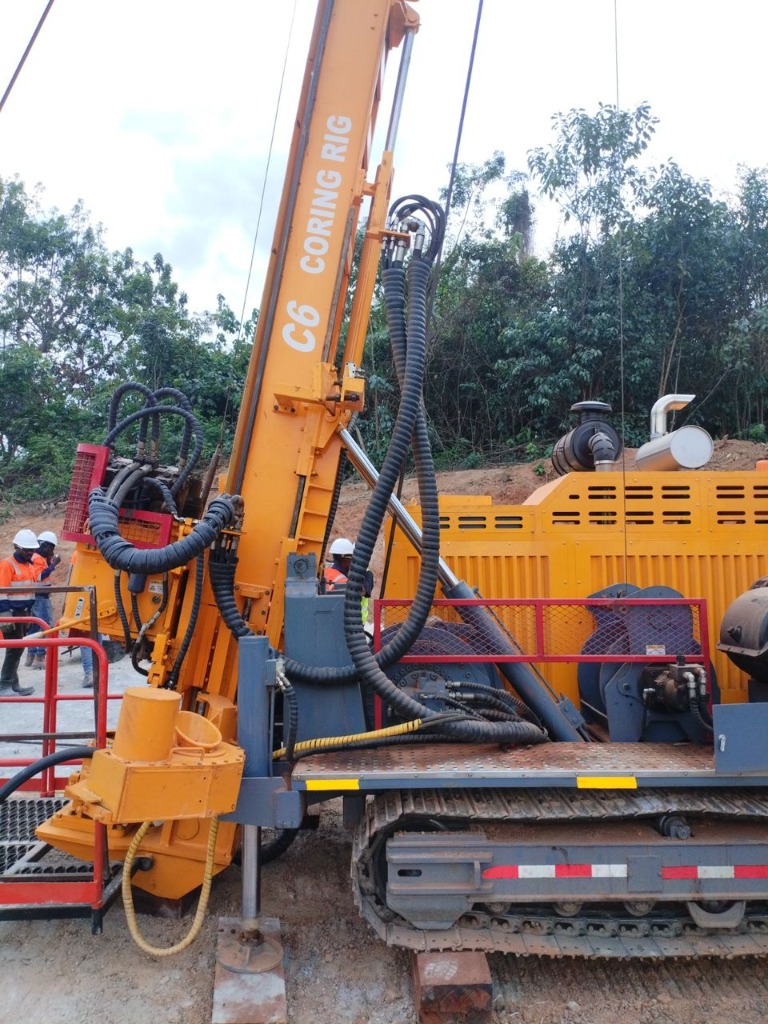 Drilling Rig Close-up
